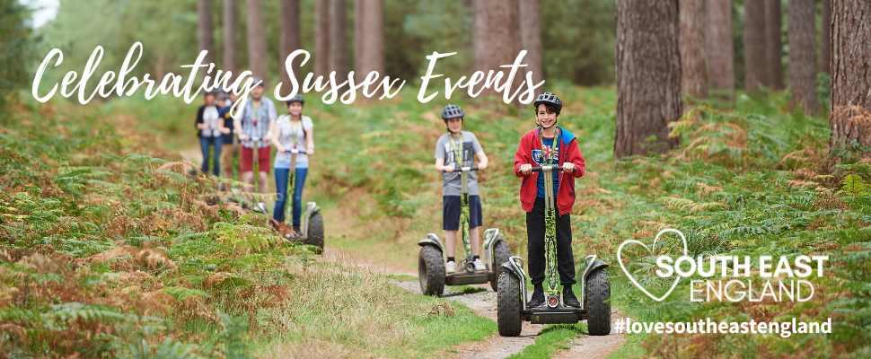 Take to two wheels with a Segway experience at Tilegate Park in West Sussex