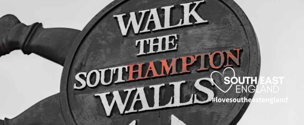St James Way 68.5 miles from Reading to Southampton - Southampton Walls