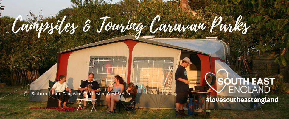 Camping in South East England - Stubcroft Farm Campsite, Chichester, West Sussex