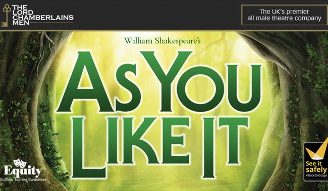 The Lord Chamberlain's Men present 2022 SUMMER TOUR OF AS YOU LIKE IT