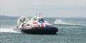 Two hovercrafts on the water, Hovertravel