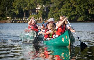 Family Canoeing with New Forest Activities