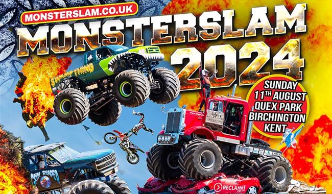 Monster Slam 2024 - 11th August - Quex Park