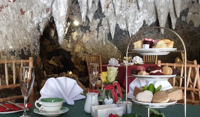 Valentine's Day Afternoon Tea in the Crystal Grotto