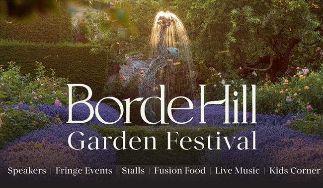 Borde Hill Garden Festival banner