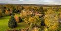 Aerial View of the stunning Borde Hill Gardens in West Sussex.  Image courtesy of  Experience West Sussex