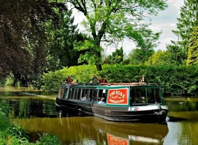 The Rose of Hungerford Canal Boat