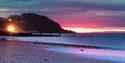 Pink skies over Colwell Bay Beach, Isle of Wight, Things to Do