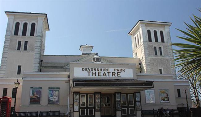 Exterior of Devonshire Park Theatre