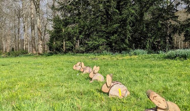 Easter egg hunt at Petworth House and Park