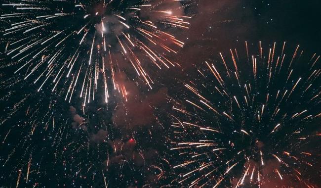 Fireworks in the sky, Fireworks at Sandown Pier, Easter celebrations, Isle of Wight, what's on, event