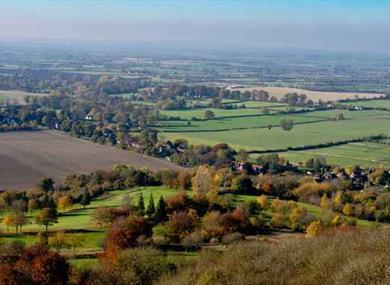 Image of Buckinghamshire countryside, from Coombe Hill near Wenover