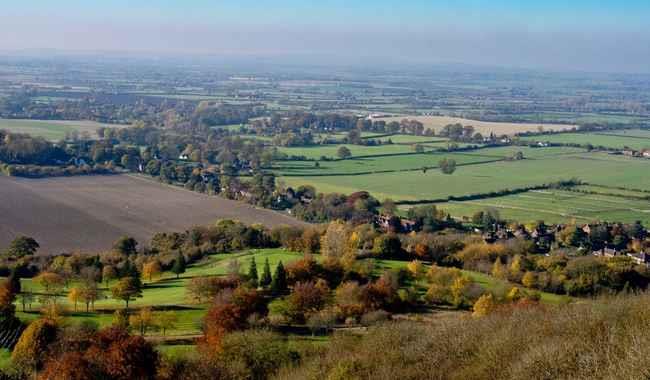 Image of Buckinghamshire countryside, from Coombe Hill near Wenover