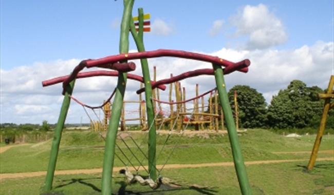 Snake swing in Kilkenny Lane Country Park