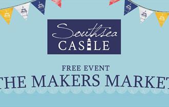 Flyer illustration for Southsea Castle Makers Market