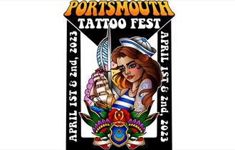 Logo for Portsmouth Tattoo Fest 2023