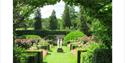 Formal gardens at Pashley Manor Gardens in East Sussex
