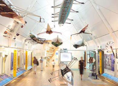 Rowing Gallery in the River & Rowing Museum, Henley on Thames
