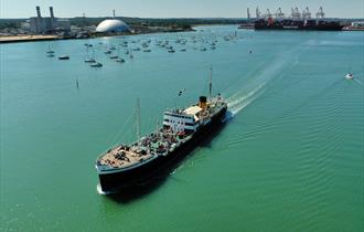 Steamship Shieldhall Hampshire Food Festival Cruise to the Eastern Solent