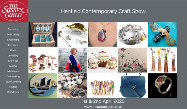 The Sussex Guild Contemporary Craft Show at Henfield Hall
