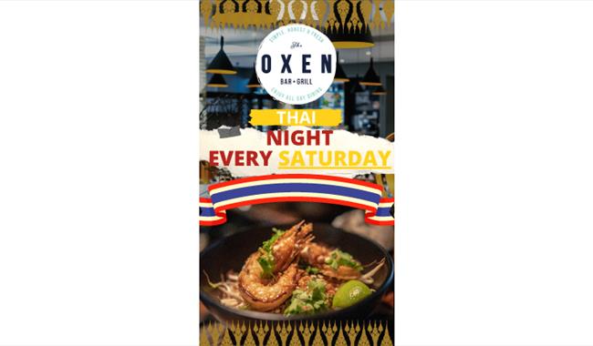 Thai Night at The Oxen Bar and Grill