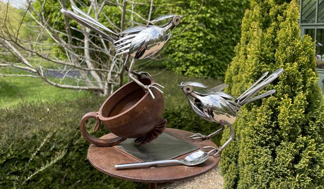 Surrey Sculpture Society Exhibition at Ramster Garden 2024