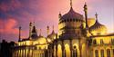 The iconic Royal Pavilion at Sunset in Brighton, credit Visit Brighton