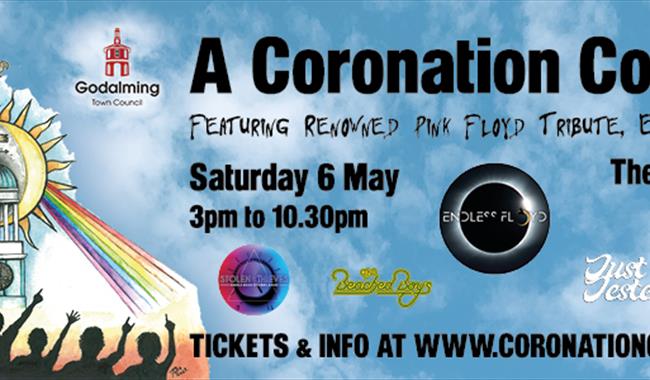 Godalming Town Council presents A Coronation Concert featuring Endless Floyd (Pink Floyd tribute) plus guests