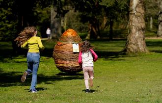 The egg trail at Blenheim Palace Easter Eggstravaganza