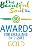 12 /13 Gold Award - Beautiful South Awards for Excellence