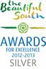 12 /13 Silver Award - Beautiful South Awards for Excellence