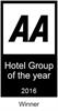 AA Hotel Group of the Year award 2016/17