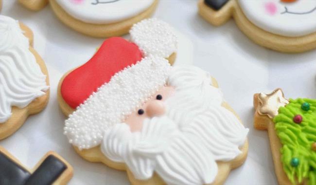 Christmas biscuits | Afternoon Tea with Santa