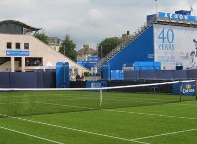 devonshire park - tennis court