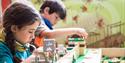 Children playing with LEGO® bricks, Osborne house event, family fun, what's on, Isle of Wight