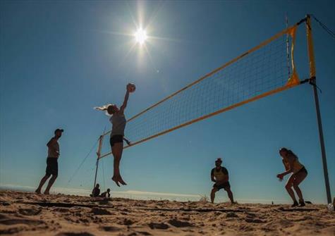 Beach Volleyball comes to Crosby this weekend