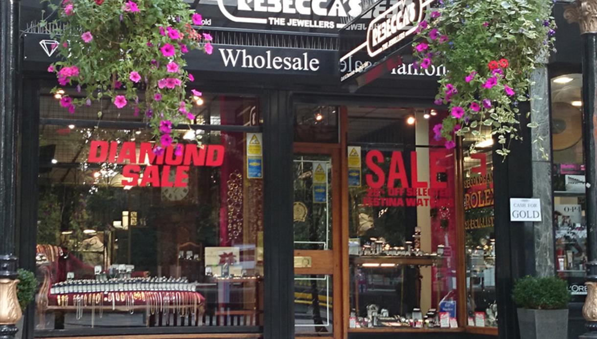 Rebecca's the Jewellers Visit Southport