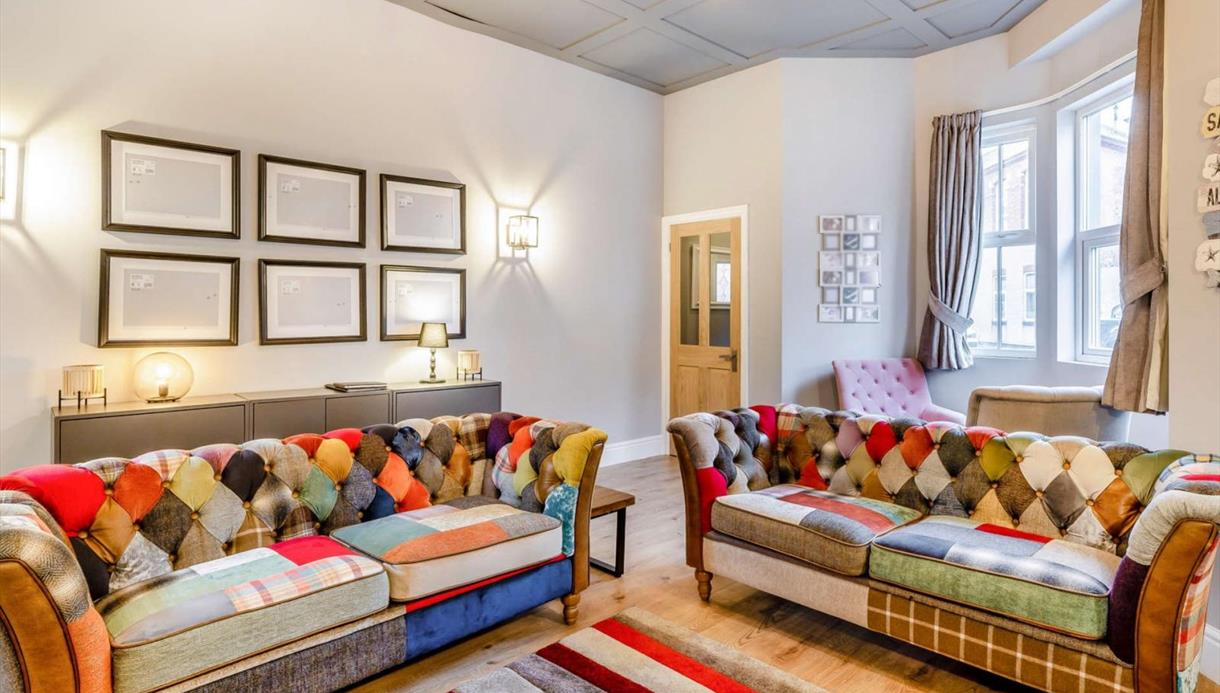 Living room at Ashley Place