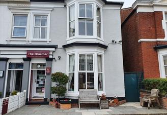 The front of The Braemar Southport