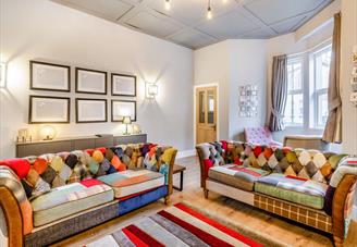 Living room at Ashley Place