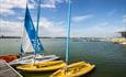 Four sailings boats
