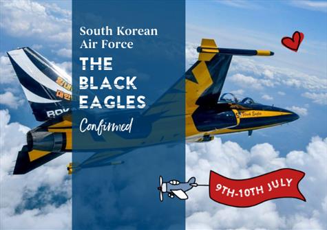 The South Korean Air Force - The Black Eagles debut at the Southport Air Show