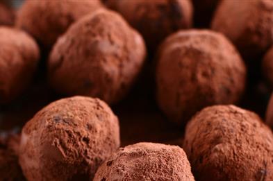 Artisan chocolates like the ones you'll be able to make after this course at Perrys Field to Fork, Staffordshire