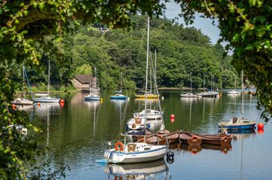 image of sail boats on Rudyard Lake