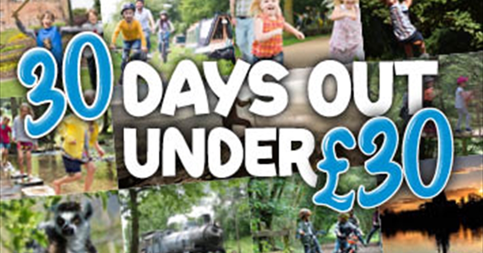 30 Family Days Out in Staffordshire for Under £30