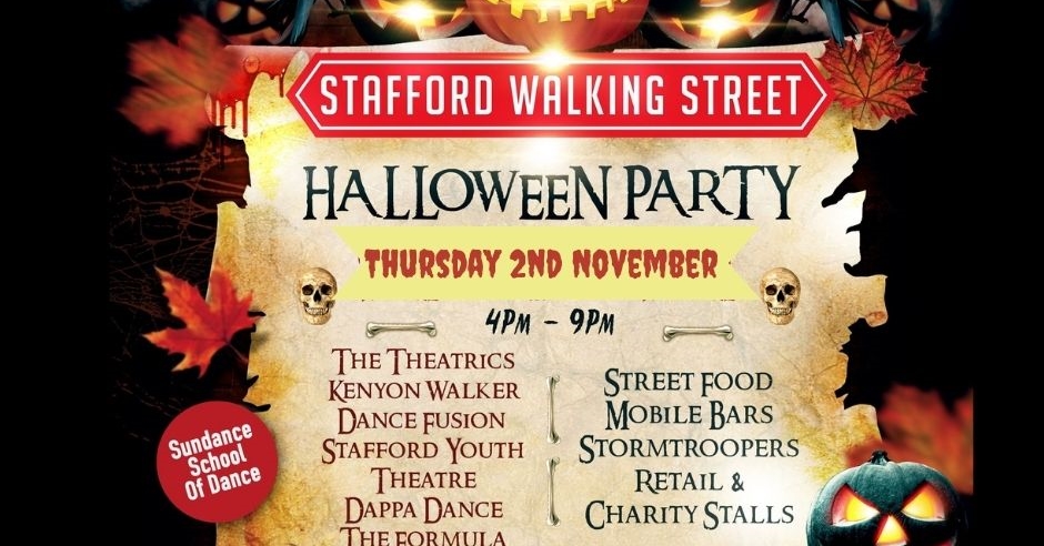 Halloween Street Party Enjoy Staffordshire