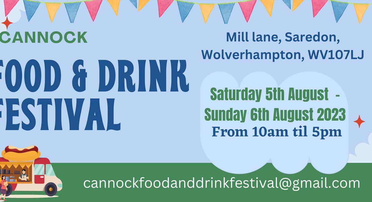 Cannock Food and Drink Festival Enjoy Staffordshire