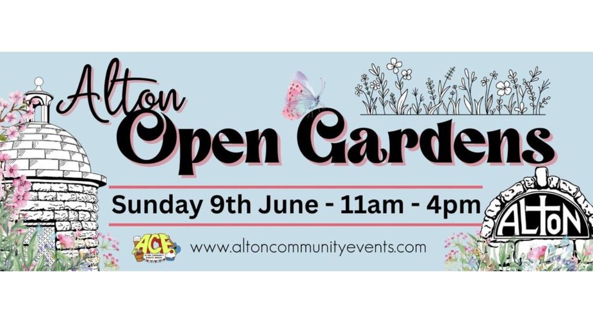 Alton Open Gardens poster