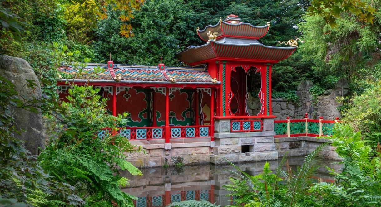image of Chinese Temple at Biddulph Grange Garden