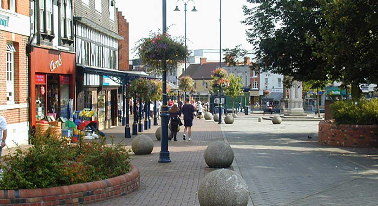 Cannock Town in Cannock Enjoy Staffordshire